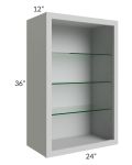 24x36 Wall Cabinet (No Doors) To Be Used With Glass Doors