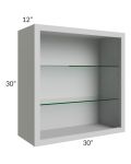 30x30 Wall Cabinet (No Doors) To Be Used With Glass Doors
