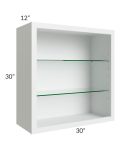 30x30 Wall Cabinet (No Doors) To Be Used With Glass Doors