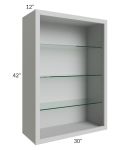 30x42 Wall Cabinet (No Doors) To Be Used With Glass Doors