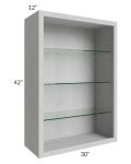 30x42 Wall Cabinet (No Doors) To Be Used With Glass Doors