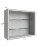 36x30 Wall Cabinet (No Doors) To Be Used With Glass Doors