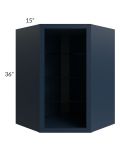 27x36 Corner Wall Cabinet (No Door) To Be Used With A Glass Door