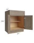 Cobblestone Grey 27" Base Cabinet 