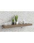 Cobblestone Grey 42" Floating Shelf