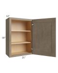 Cobblestone Grey 21 x30 Wall Cabinet