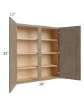 Cobblestone Grey 39x42 Wall Cabinet