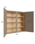 Cobblestone Grey 42x42 Wall Cabinet