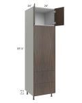 Milan Cafe 24x90 Combo Oven Cabinet