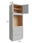 Charlotte Grey 31.5x96 Oven Cabinet
