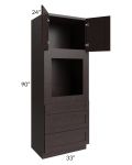 Brazilian Shaker 33x90 Oven Cabinet