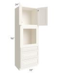 Signature Vanilla Glaze 33x96 Oven Cabinet