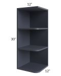 Vienna Indigo 12x30 Open End Wall Cabinet