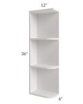 Midtown Cloud Shaker 6x36 Open End Wall Cabinet â‚¬â€œ Left Opening