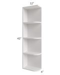 Tuscan Cloud 6x42 Open End Wall Cabinet – Left Opening