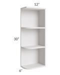 Midtown Cloud Shaker 6x30 Open End Wall Cabinet â‚¬â€œ Right Opening
