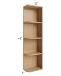 Midtown Timber Shaker 6x42 Open End Wall Cabinet – Right Opening