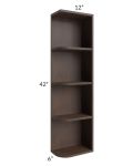 Vienna Kona Brown 6x42 Open End Wall Cabinet – Right Opening