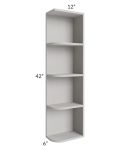 Salem Light Grey 6x42 Open End Wall Cabinet – Right Opening