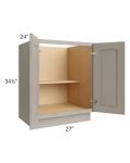 Catalina Mist 27" Full Height Door Base Cabinet
