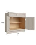Catalina Mist 33" Base Cabinet