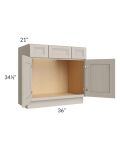Catalina Mist 36" Vanity Base Cabinet