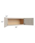 Catalina Mist 30x12 Wall Cabinet