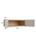 Catalina Mist 33x12x24 Wall Cabinet