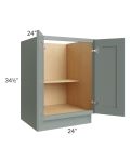 Catalina Meadow Green 24" Full Height Door Base Cabinet - Low stock through March