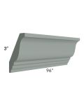 Catalina Meadow Green 96" Crown Molding (3" Height)