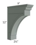 Catalina Meadow Green Modern Corbel 