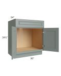 Catalina Meadow Green 30" Sink Base Cabinet (1 drawer front)