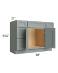 Catalina Meadow Green 48" Vanity Base Cabinet