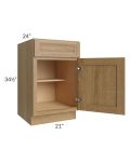 Catalina Toffee 21" Base Cabinet