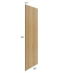 Catalina Toffee 30x96 Refrigerator Panel with 1-1/2" Stile