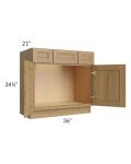 Catalina Toffee 36" Vanity Base Cabinet