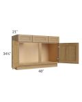 Catalina Toffee 48" Vanity Base Cabinet