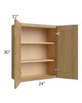 Catalina Toffee 24x30 Wall Cabinet