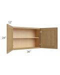 Catalina Toffee 36x24 Wall Cabinet