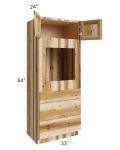 Prairie Shaker 33x84 Oven Cabinet - Out of stock through mid April