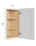Catalina White 12x30 Angle Wall Cabinet