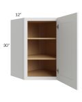 Catalina White 24x30 Wall Diagonal Corner Cabinet