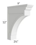 Catalina White Modern Corbel