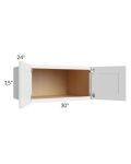 Catalina White 30x15x24 Wall Cabinet 