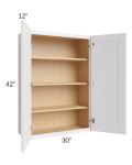 Catalina White 30x42 Wall Cabinet