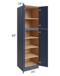 Bayville Blue 24x84 Wall Pantry Cabinet