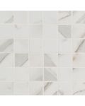 Pietra Calacatta 2 x 2 Mosaic Polished Porcelain Tile