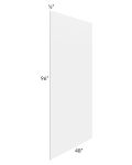 Euro Gloss White 12x71-1/4 Utility Cabinet with 1 Door