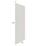 Midtown Light Grey Shaker 48 x 120 Back Panel (1/2" Thick)