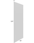 Midtown Painted Grey Shaker 48 x 120 Back Panel (1/2" Thick)